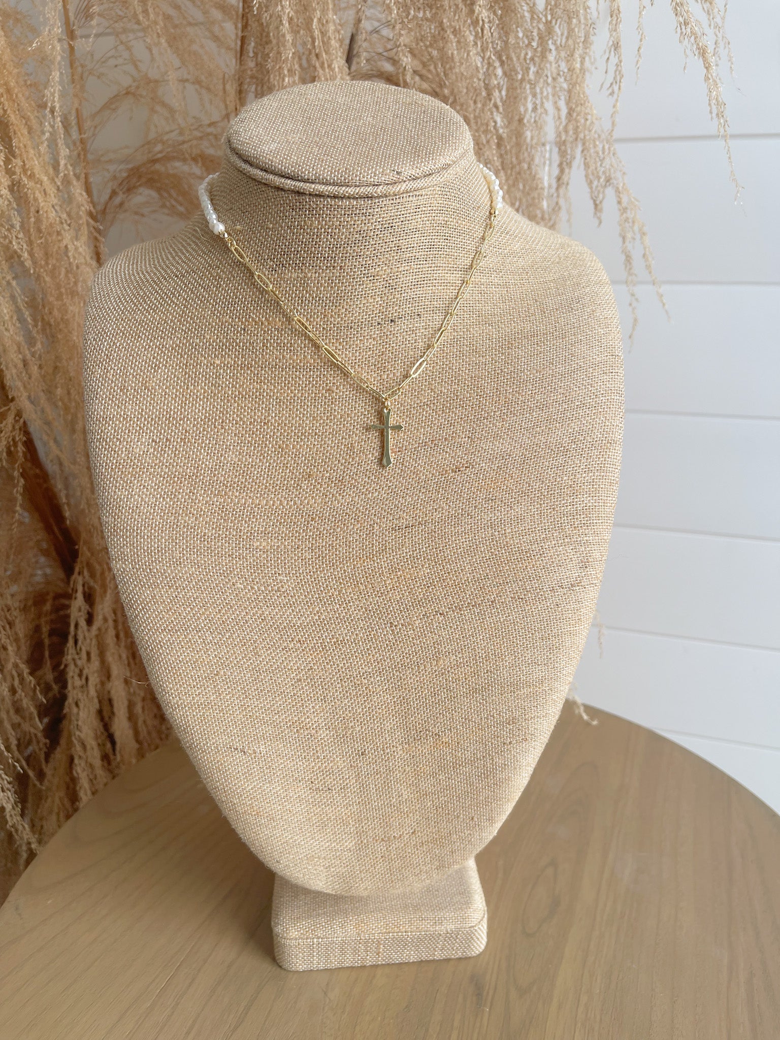 handmade jewelry, made in Minnesota, jewelry essentials, feminine jewelry, christian fashion, christian women's jewelry, gold jewelry, cross jewelry, layering necklace 