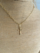 handmade jewelry, made in Minnesota, jewelry essentials, feminine jewelry, christian fashion, christian women's jewelry, gold jewelry, cross jewelry, layering necklace 